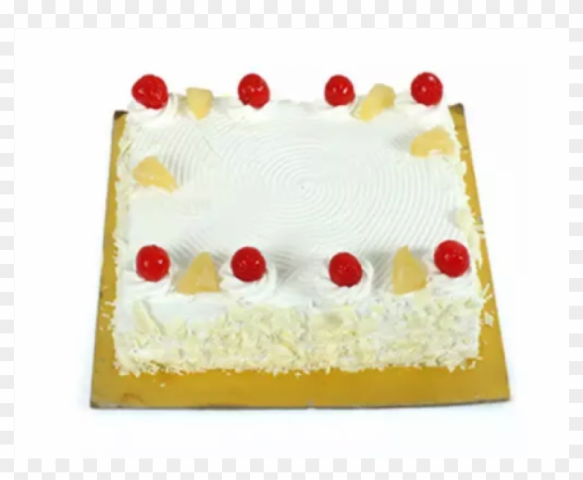 Fresh Cream Pineapple Cake Clipart #1561828
