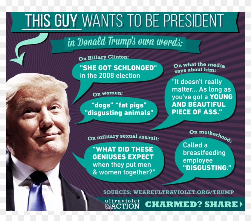 Trump Women Quote Clipart