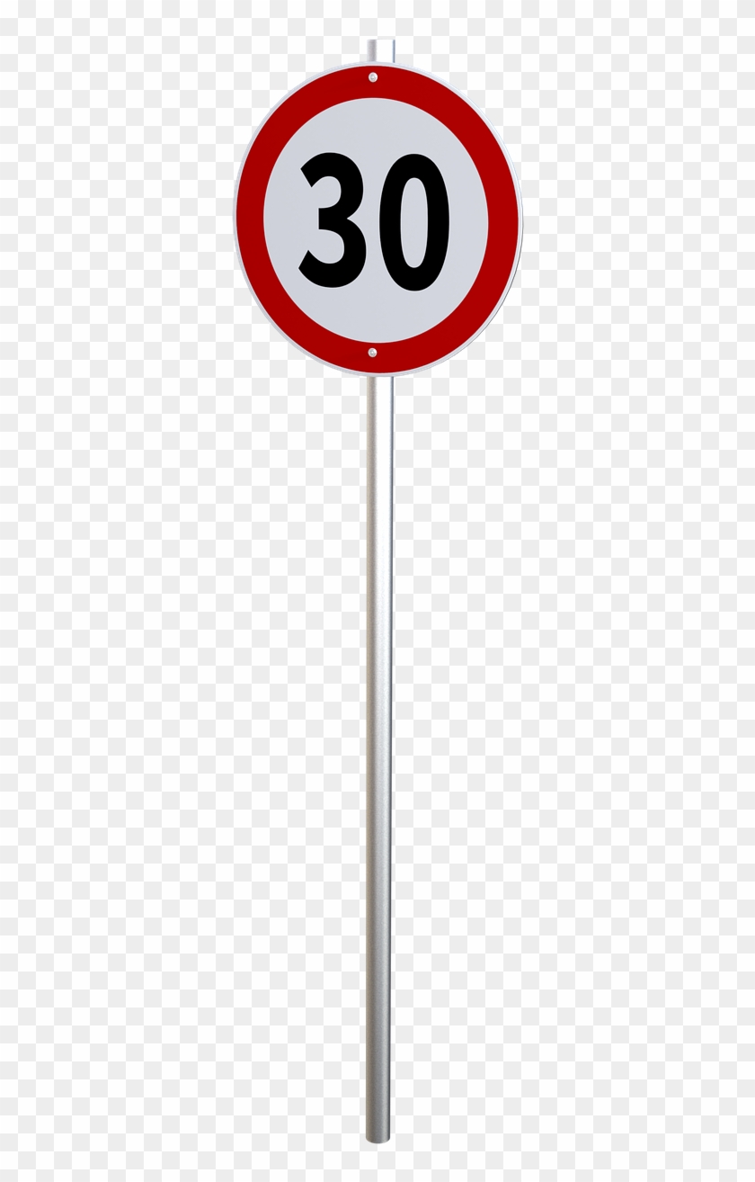 Speed Limit Traffic Sign Regulation - Speed Limit Sign Png Clipart