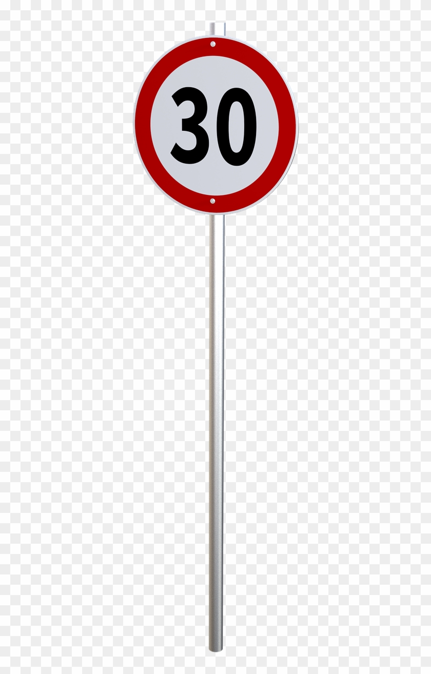 Speed Limit Traffic Sign Regulation - Speed Limit Sign Png Clipart #1562385