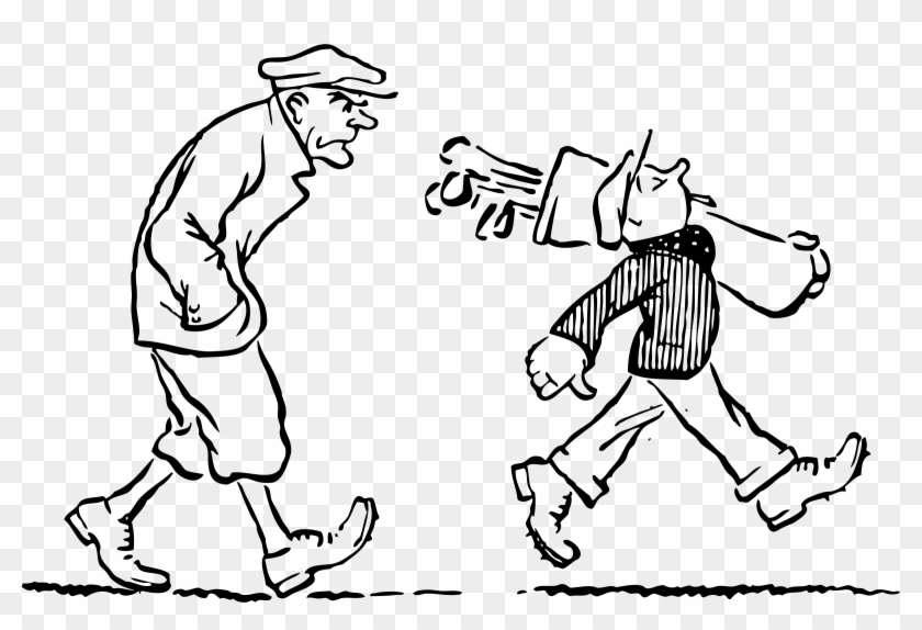 This Free Icons Png Design Of Mad Golfer Clipart