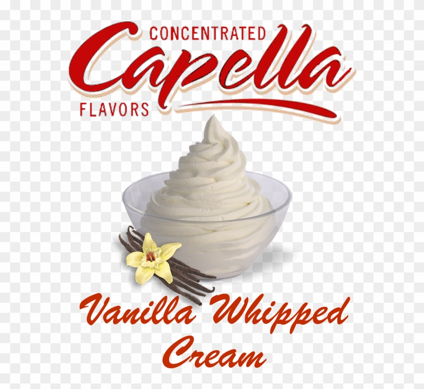 Vanilla Whipped Cream By Capella Concentrate - Meringue Clipart #1562627