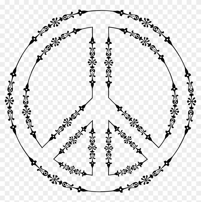 This Free Icons Png Design Of Victorian Style Peace Clipart