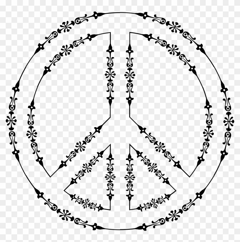 This Free Icons Png Design Of Victorian Style Peace Clipart #1562657