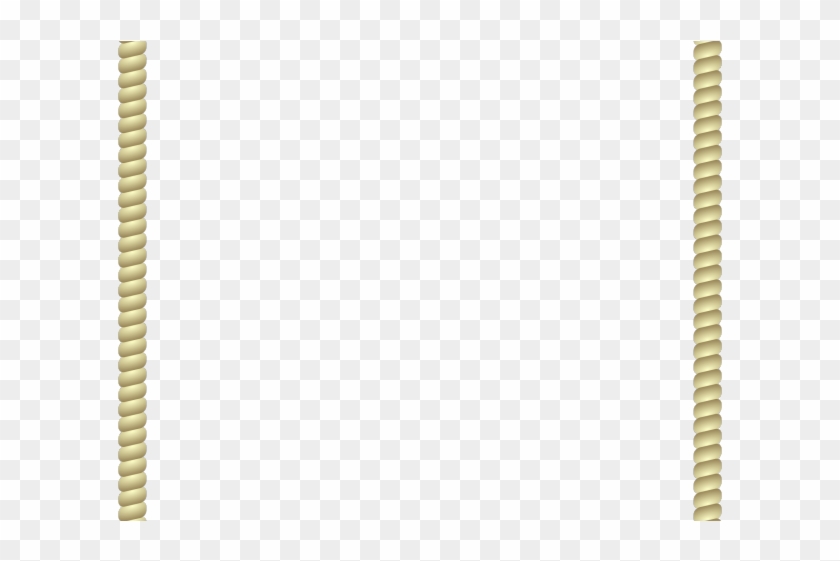 Rope Border - Moldura Corda Png Clipart #1562661