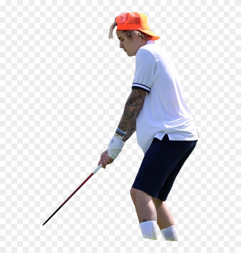 Justin Bieber Golfing - Miniature Golf Clipart