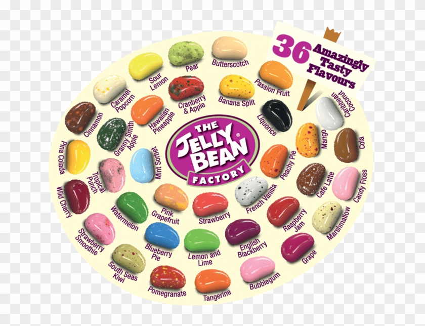 We´re 100% Natural In Everything We Do - Candy Factory Jelly Beans Clipart #1562871