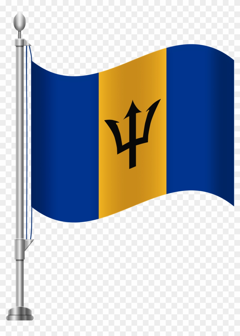 Clip Art Barbados Flag - Png Download #1562901