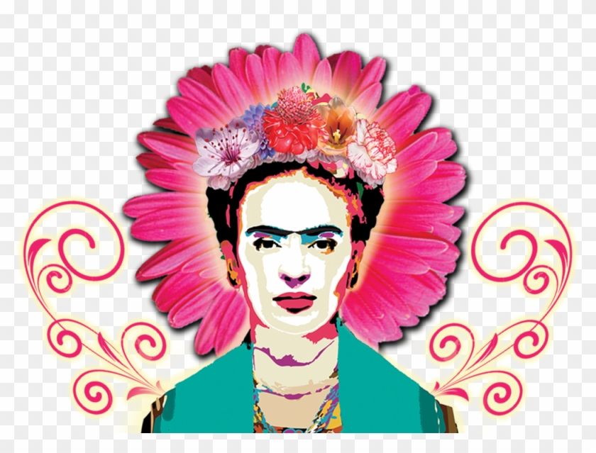 Frida Kahlo Png - Frida Kahlo Face Png Clipart #1563035