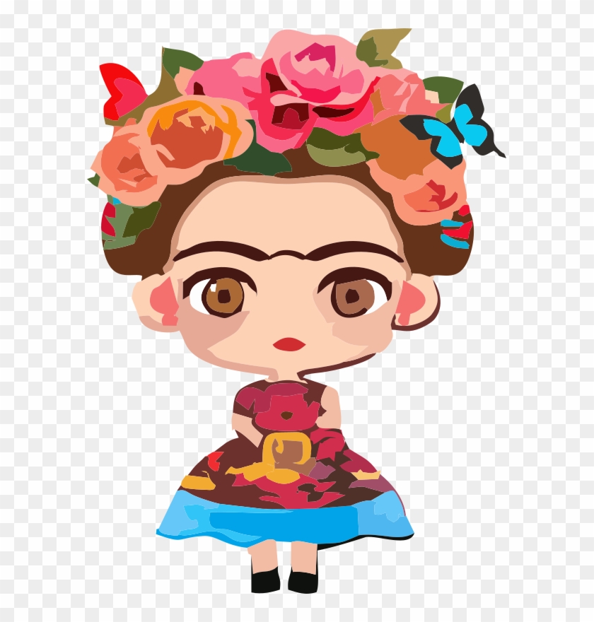 Medium Image - Frida Kahlo Cute Png Clipart