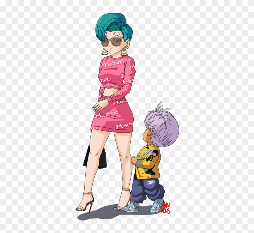 Bulma Briefs And Trunka Briefs - Bulma Brief Dragon Ball Clipart #1563259