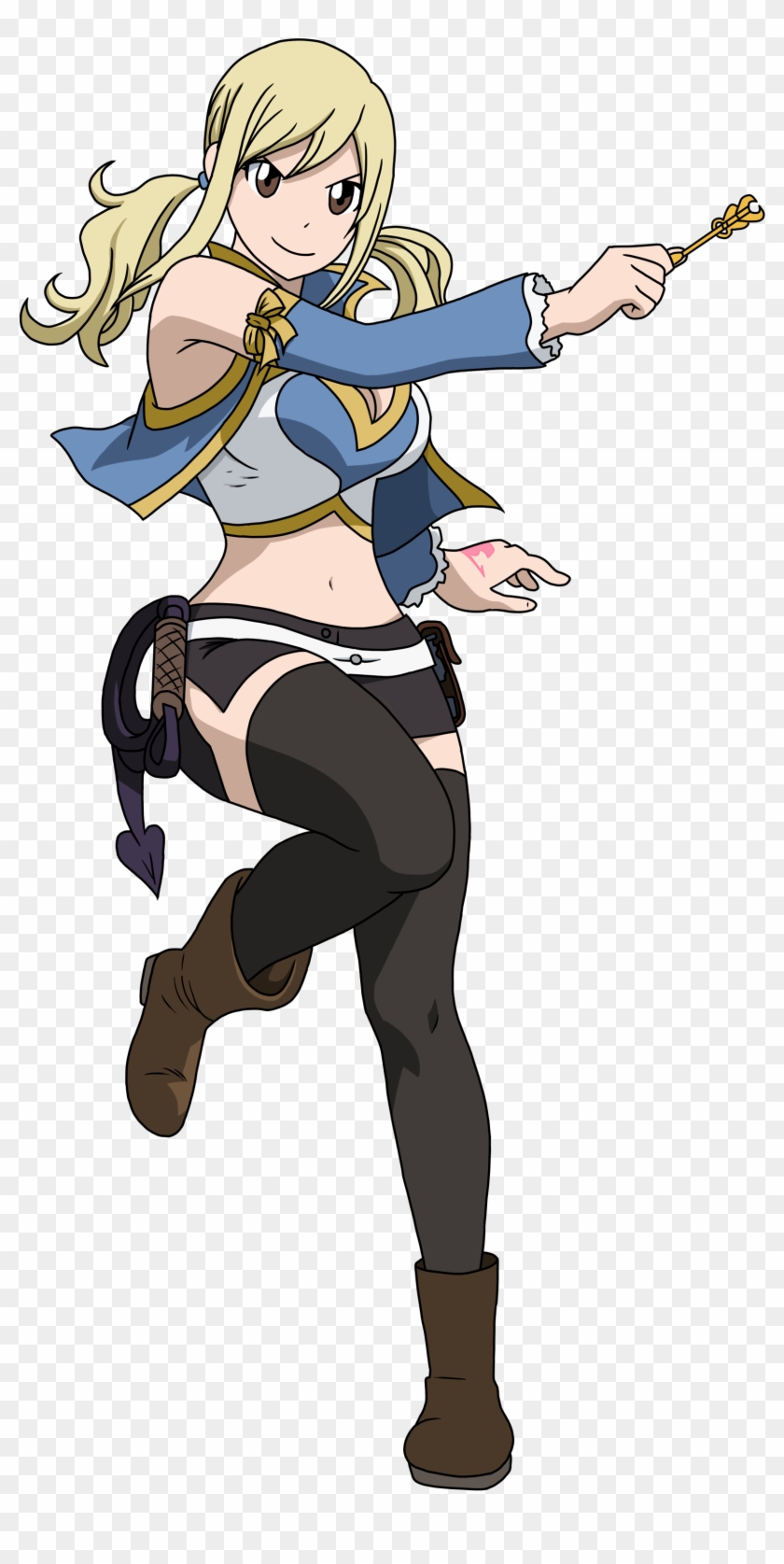 Lucy Heartfilia Drawing Full Body , Png Download Clipart #1563283