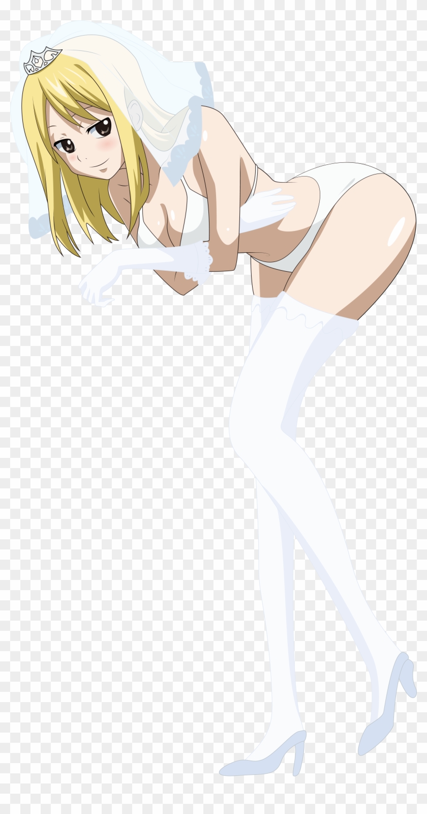 Download Png - Fairy Tail Lucy In Underwear Clipart