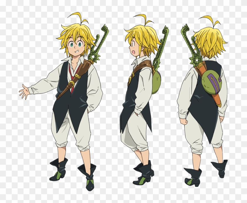 Https - //rei - Animecharactersdatabase - Com/uploads/chars/11498- - Nanatsu No Taizai Meliodas Character Clipart #1563439