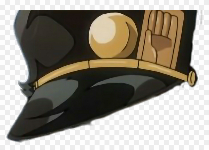 #jjba #casquette #jotaro #jotarokujo - Jojo Jotaro Hat Png Clipart