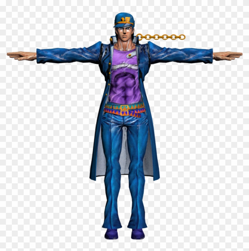 Jotaro Clicker - " - Jjba Jotaro T Pose Clipart