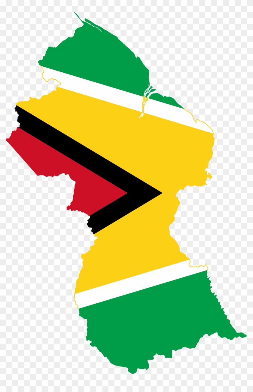 Guyana Adoption - Capital City Of Guyana Map Clipart #1563537