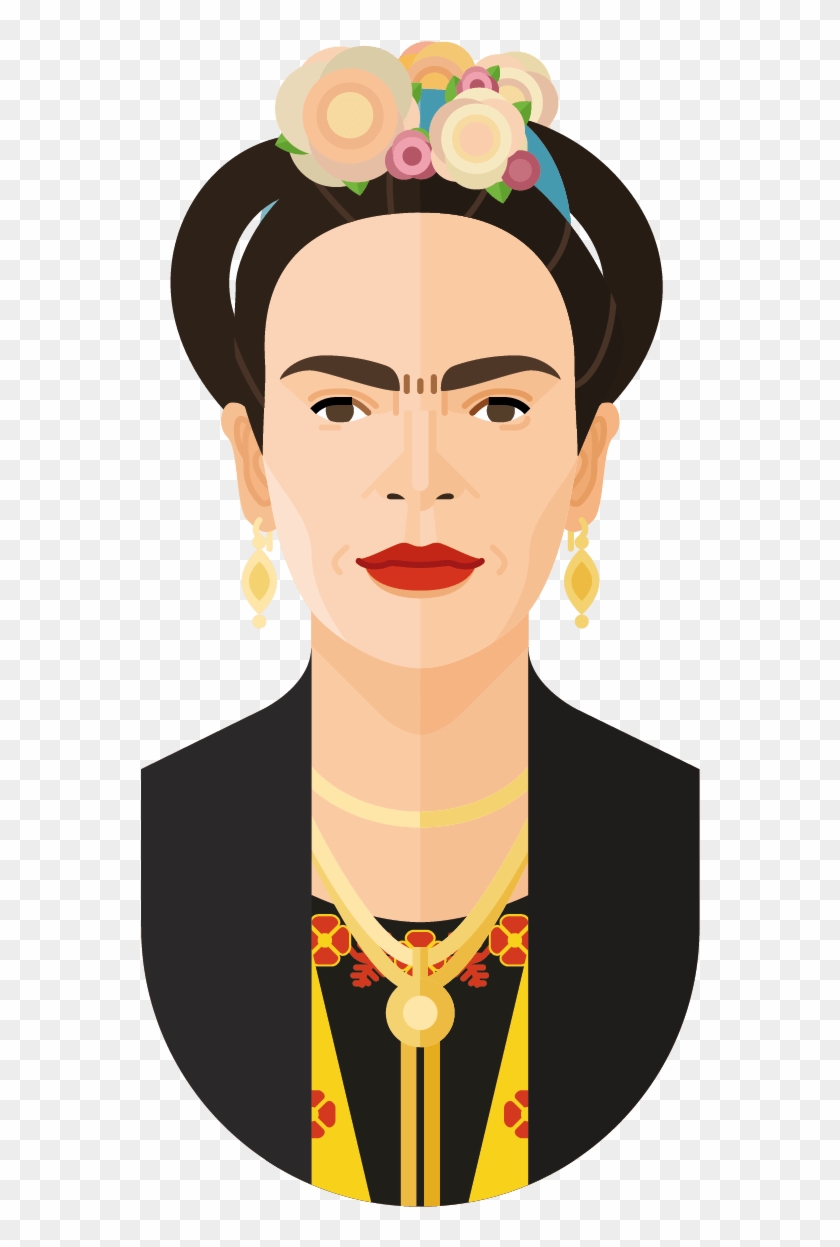 Frida Kahlo Poster - Illustration Clipart #1563763