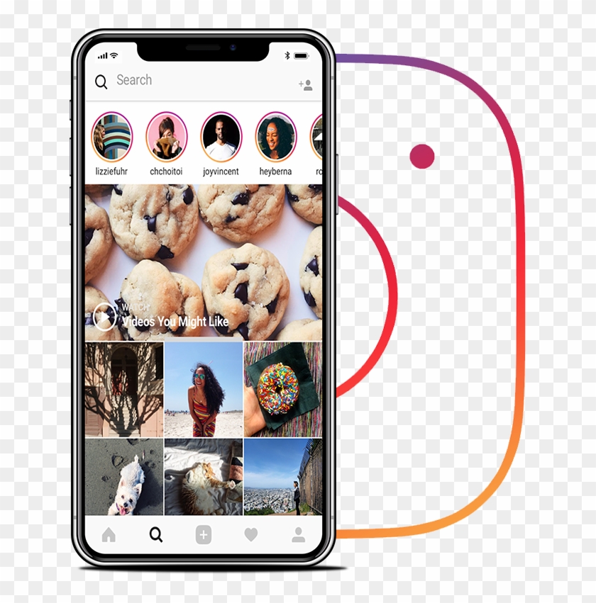 Instagram App Development Cost - Mobile Phone Clipart #1563840