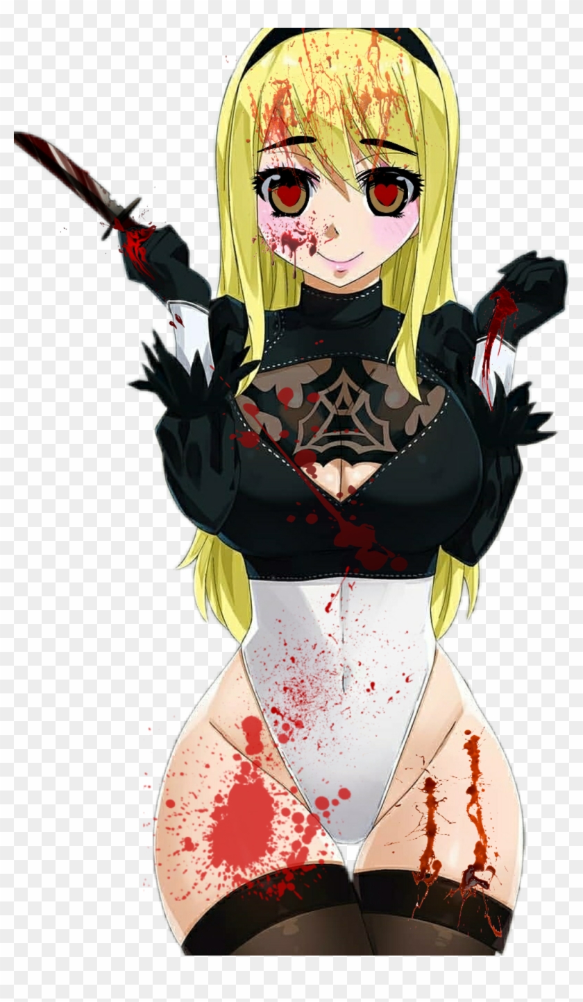 #yandere #blood #lucy Heartfilia #lucy - Lucy Heartfilia Clipart #1564261