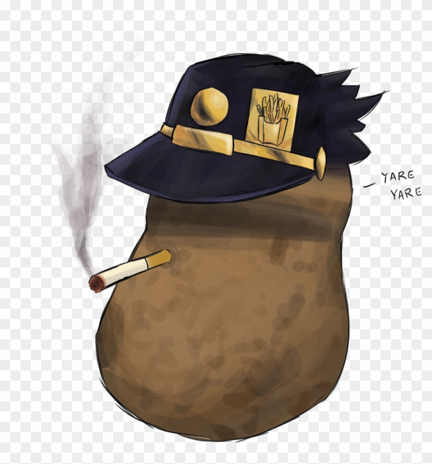 Jotato - Transparent Jotaro Hat Clipart #1564292