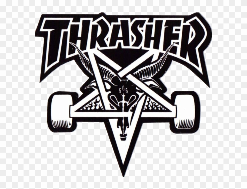 Thrasher Skate Goat Logo Clipart