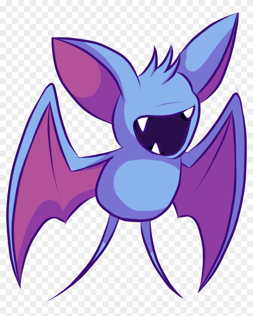 Zubat - Pokémon Zubat Png Clipart (#1565097) - PikPng