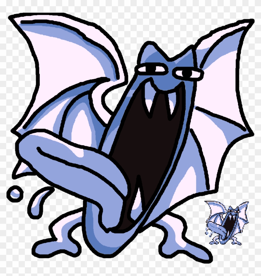 Golbat Is My Favourite Because Of The Sprite In The Clipart