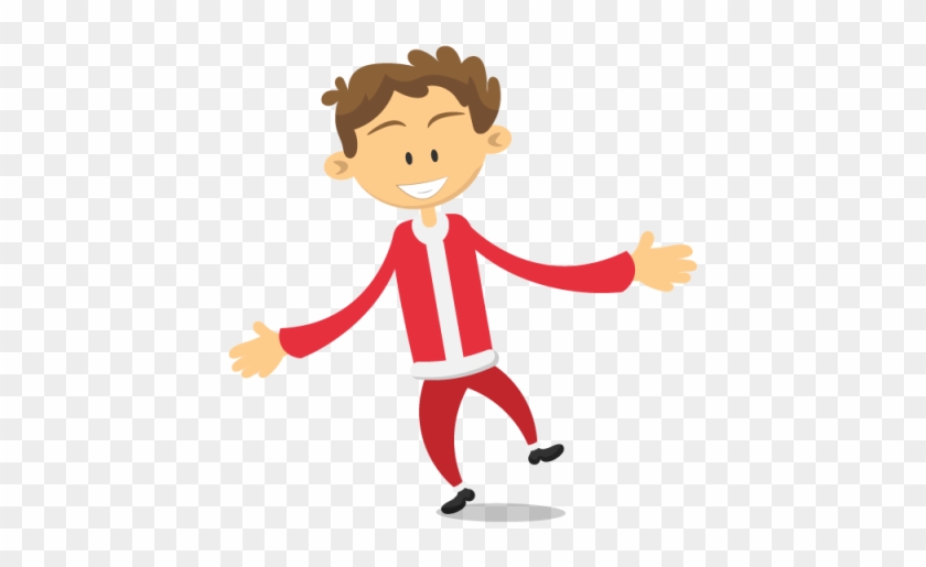 Free Christmas Party Clipart - Christmas People Cartoon Png Transparent Png