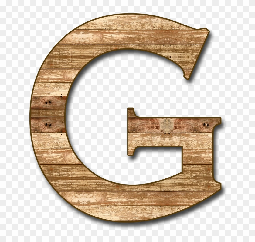 Wooden Letter G Png Clipart #1565325