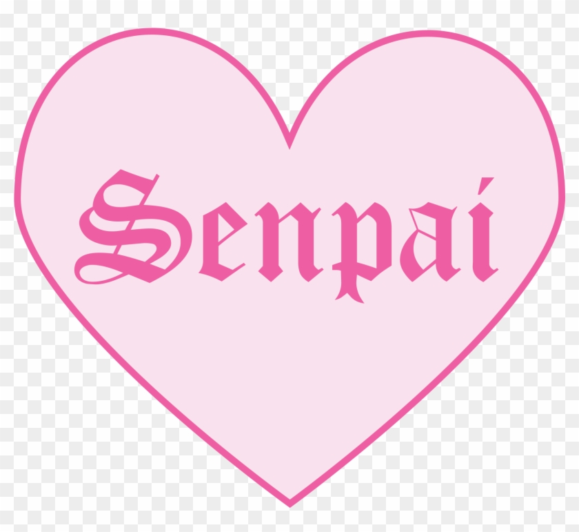 Senpai <3 - Png Me Wifi Clipart