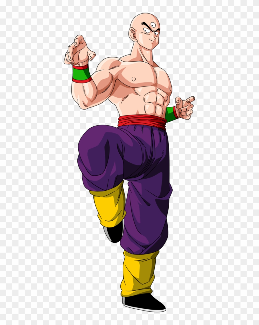 He Looks Best In The Original Dragon Ball - Ten Shin Han Dragon Ball Png Clipart