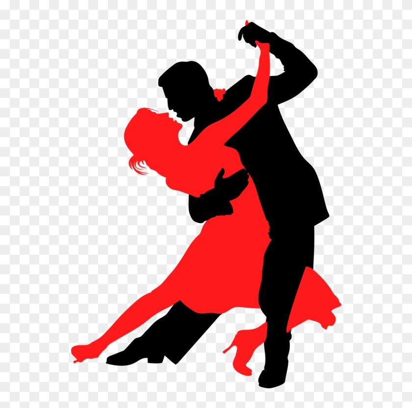 First Dance Song - Ballroom Dancing Silhouette Clipart #1565973