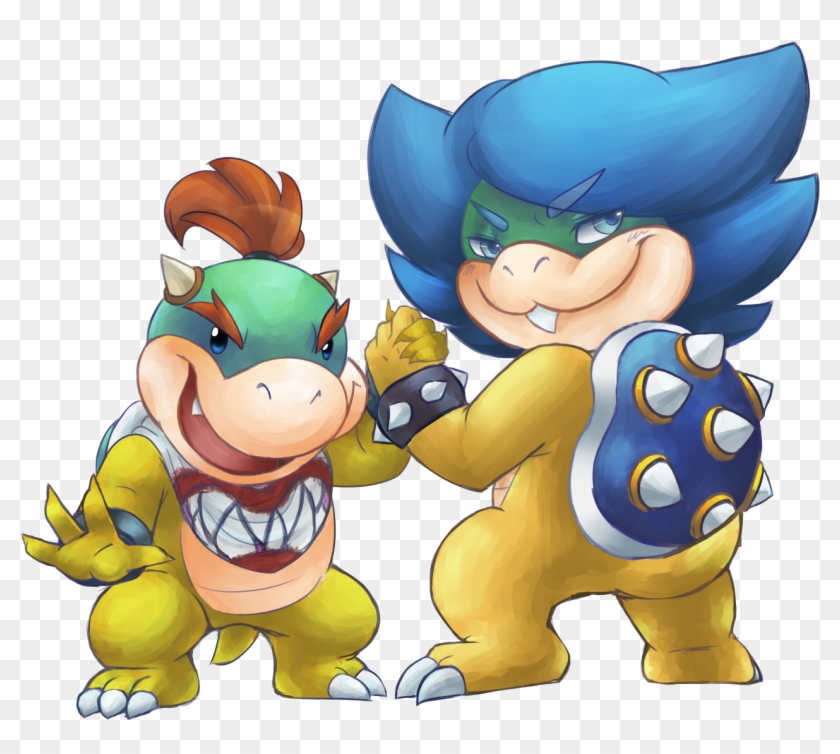 ) Fan Art Ludwig Bowser Jr - Ludwig X Bowser Jr Clipart