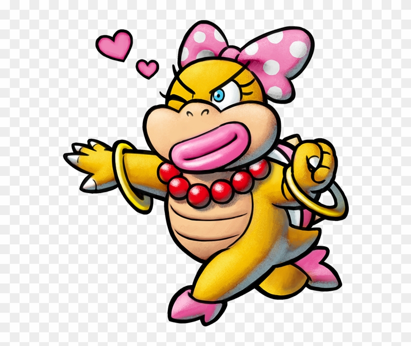 Wendy O - Koopa - Mario Luigi Bowser Inside Story Bowser Jr Journey 2019 Clipart