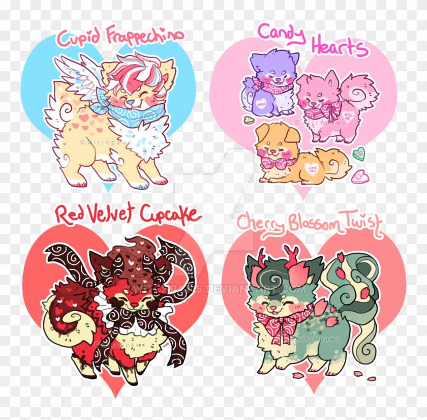 Drawn Sushi Kawaii Heart Clipart