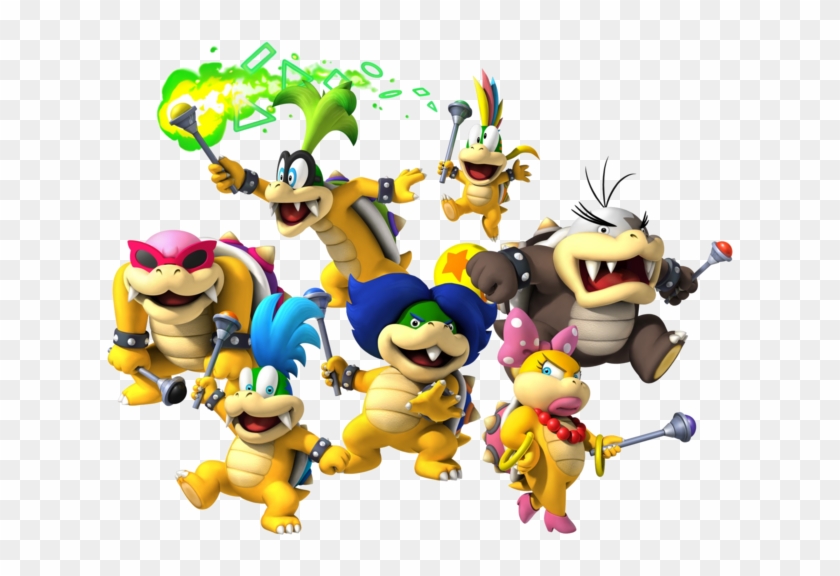 Bowser Jr - New Super Mario Bros Wii Boss Clipart