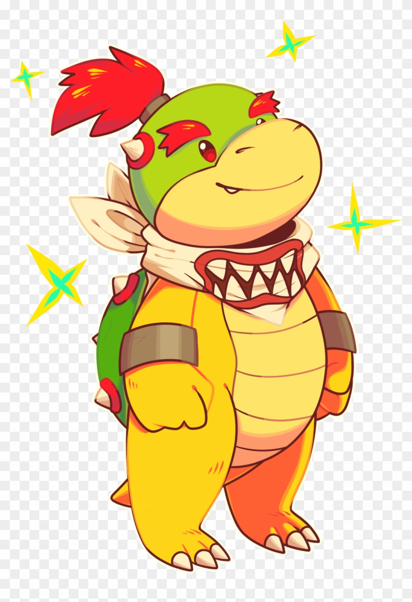 395kib, 1093x1538, - Bowser Jr Art Clipart