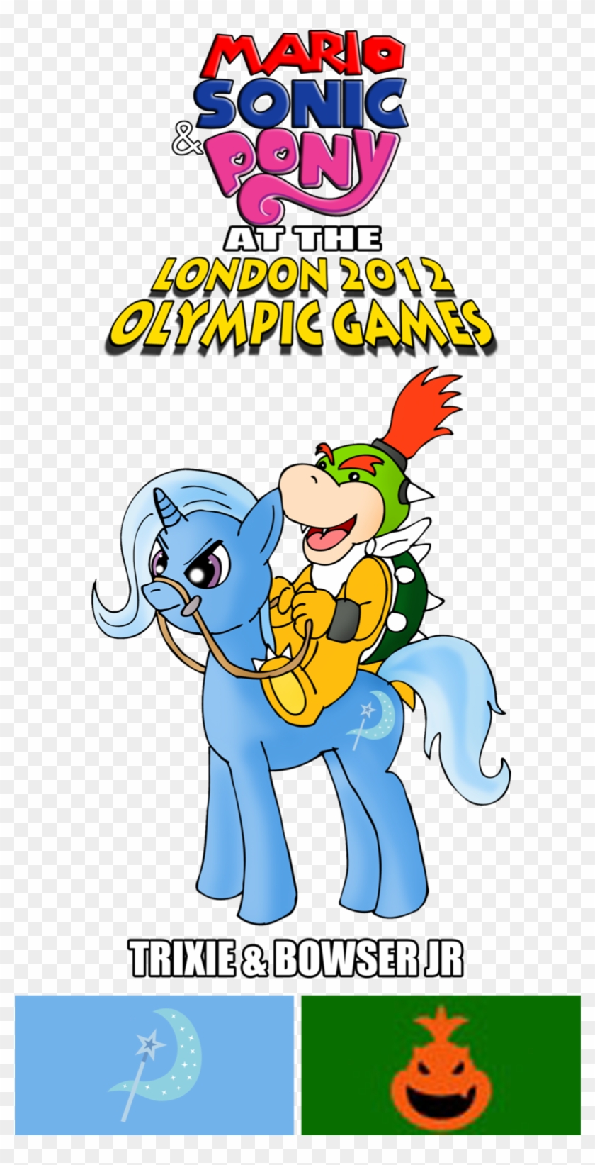 Zefrenchm, Bowser Jr, Crossover, Mario & Sonic, Mario Clipart #1566474
