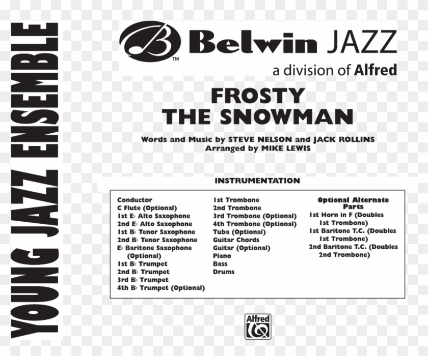 Frosty The Snowman Thumbnail - Trombone Teddy The Toad Sheet Music Clipart #1566837