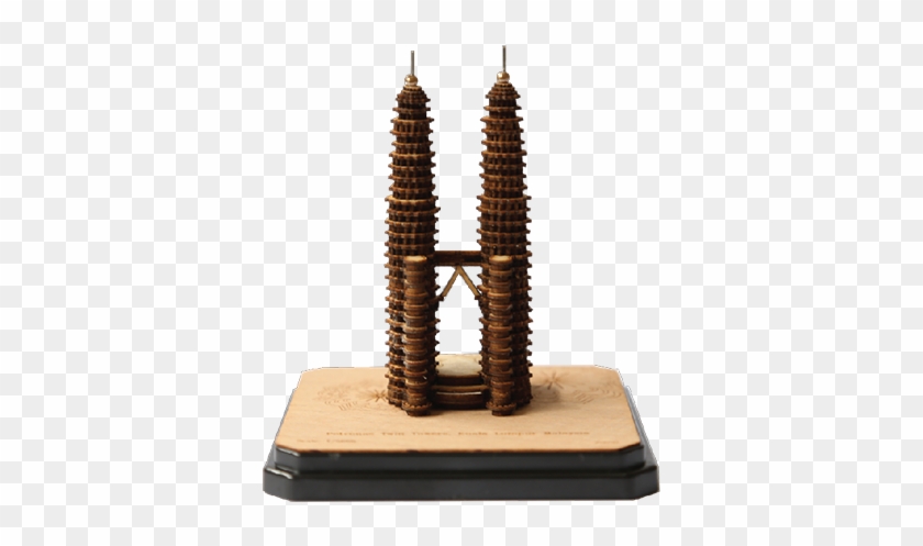 Mini 3-d Miniatures - Petronas Twin Tower Miniature Clipart #1567073