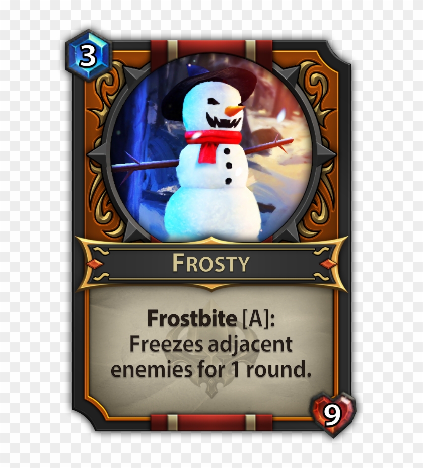 To Get Frosty, Punch In This Promotion Code In-game - Snowman Clipart