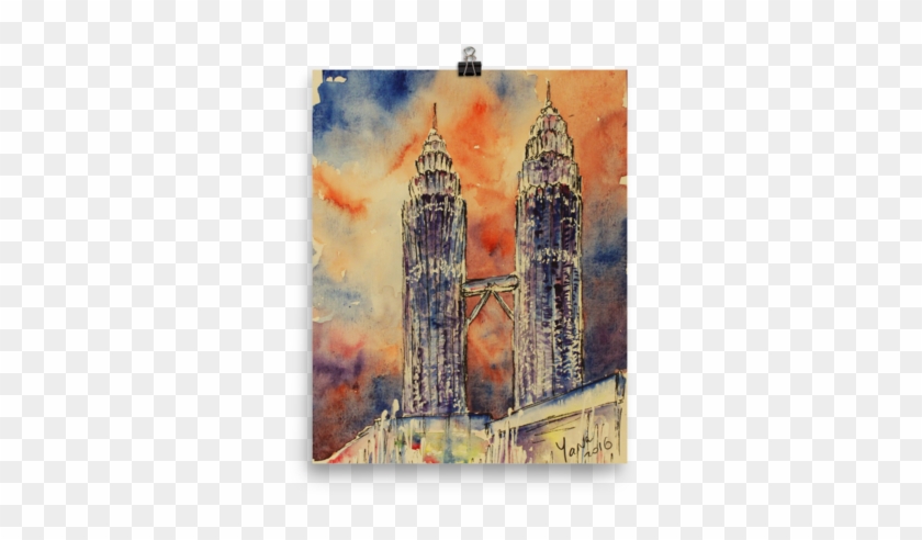 Petronas Twin Towers Clipart #1567342