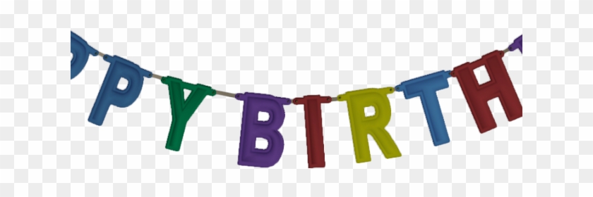 Birthday Banner Clipart - Celebrating - Png Download