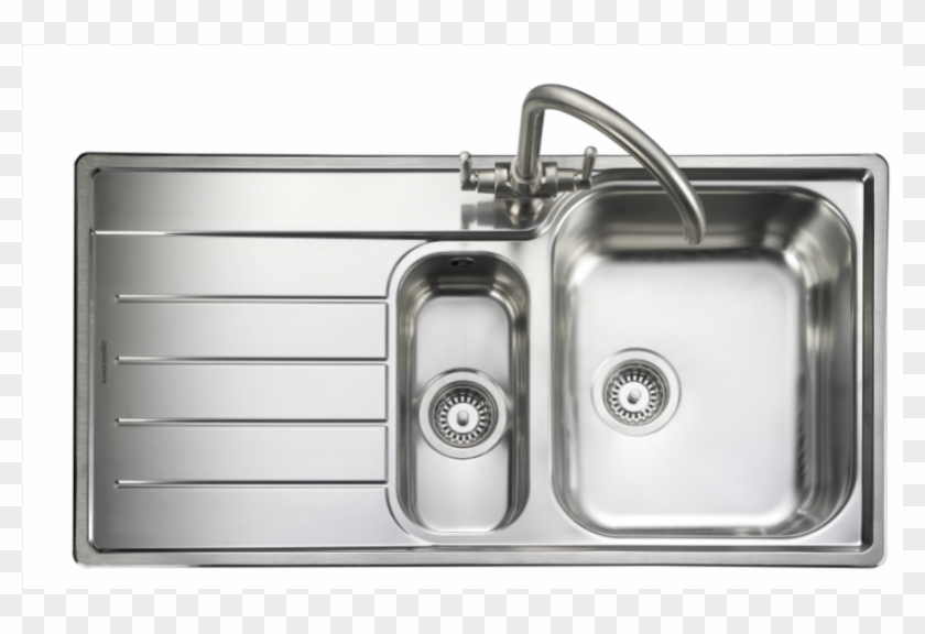 Oakland Bowl & 1/2 Kitchen Sink - Sink Clipart #1567548
