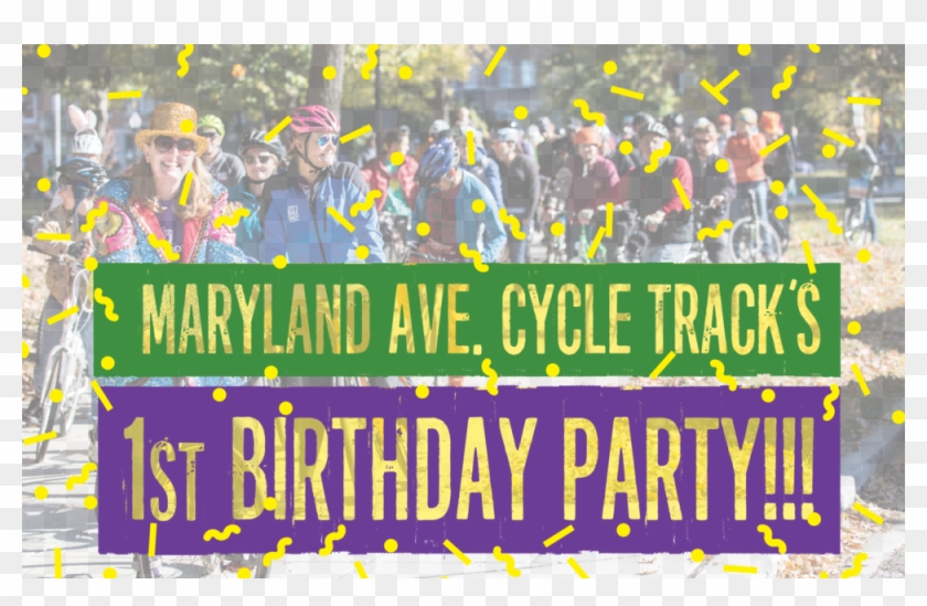 Cycle Track's 1st Birthday Party ** Bikemore Clipart #1567639