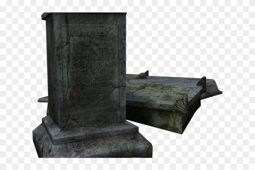 Tombstone Clipart Transparent Background - Cemetery Transparent - Png Download