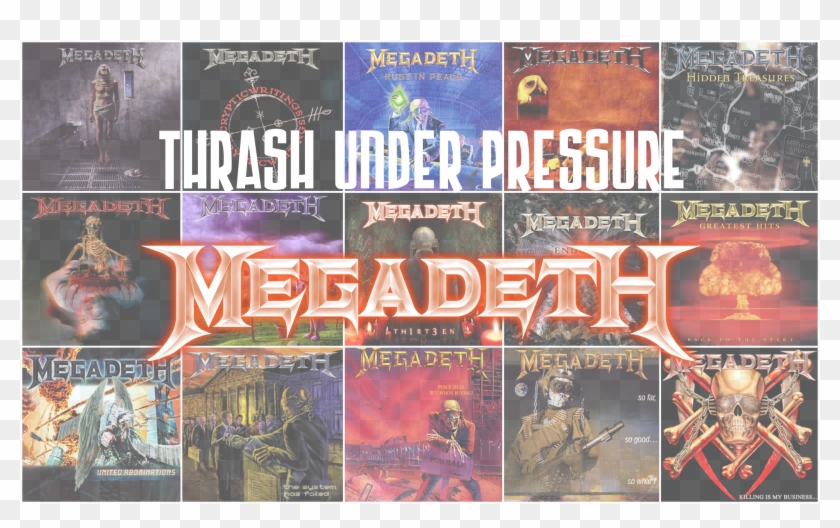 Thrash Under Pressure - Megadeth Albums Clipart #1567744
