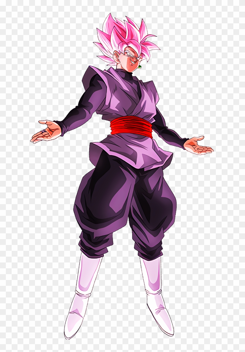 #dokkanbattle [virtue Of Noble Beauty] Goku Black Character - Goku Black Rose Dokkan Clipart #1567990