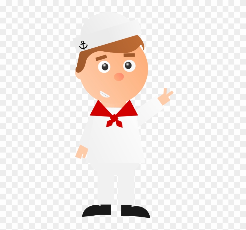 Medium Image - Sailor Cartoon Clipart - Png Download